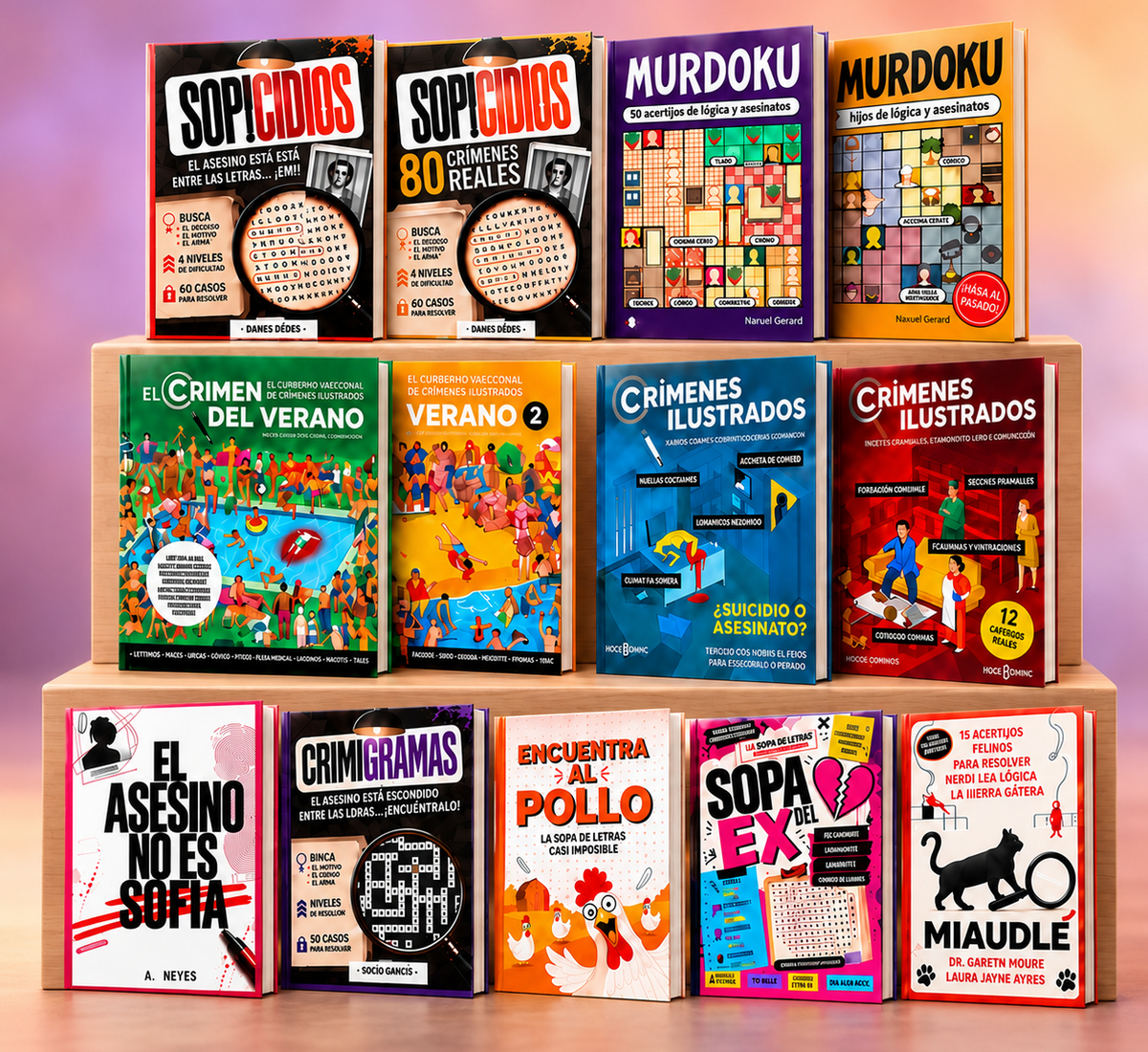 13X1 | +800 Enigmas, Acertijos, Crucigramas, Juegos de Lógica y Casos Criminales